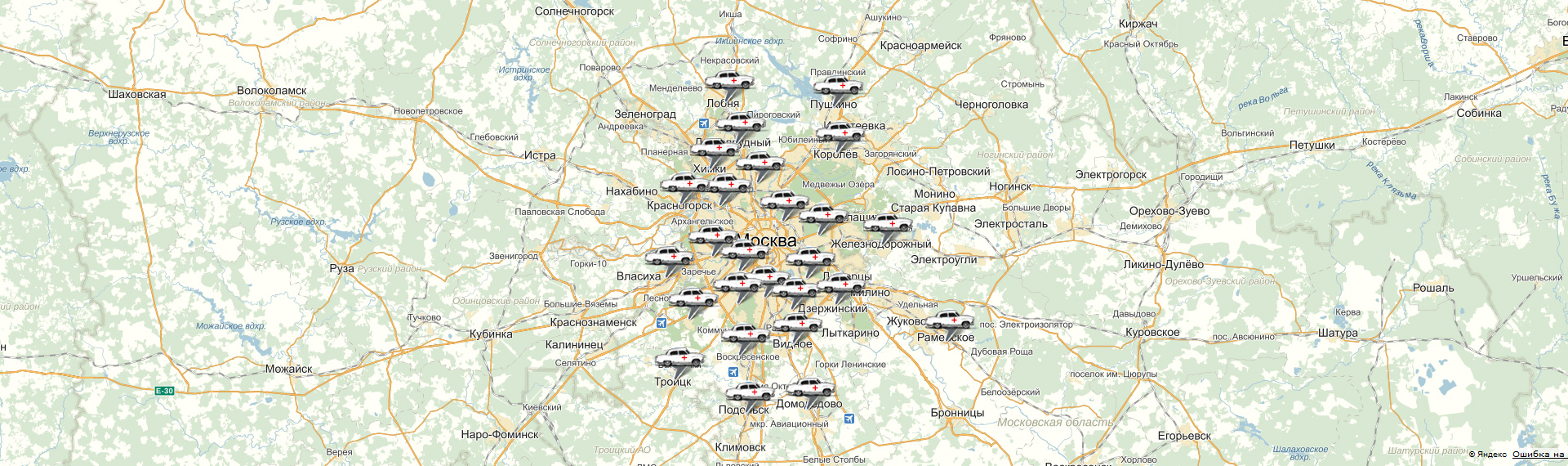 Выезжаем в любую точку Москвы